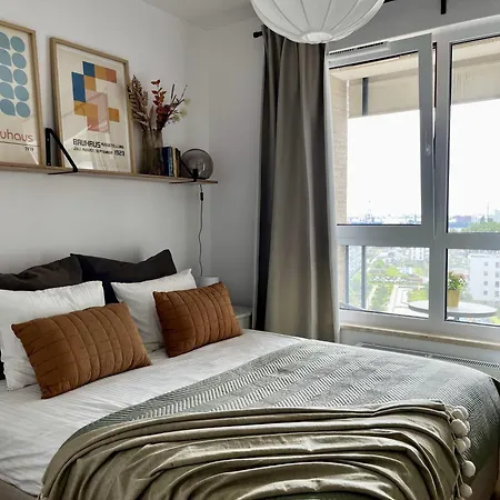 Prestige View - 2km Od Plazy - Rent A 아파트 그단스크