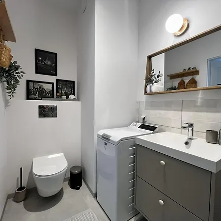 公寓 Prestige View - 2km Od Plazy - Rent A 格但斯克